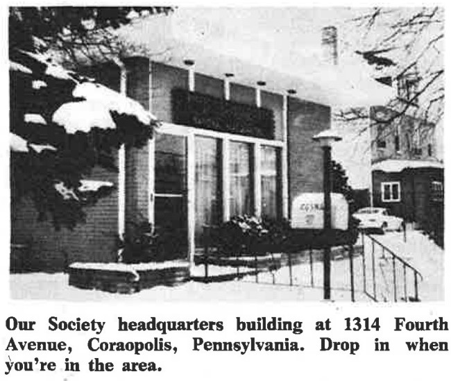 RGS’ first Coraopolis PA headquarters.
